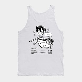 On the Menu Tank Top